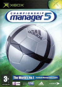 Championship Manager 5 PAL Xbox box art
